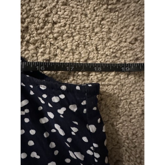 J CREW MERCANTILE Tank Top Sleeveless Navy / White Light Weight; Size Small‎ - Picture 5 of 7